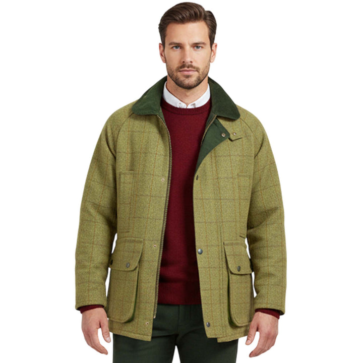 Game Men’s Padded Derby Tweed Coat