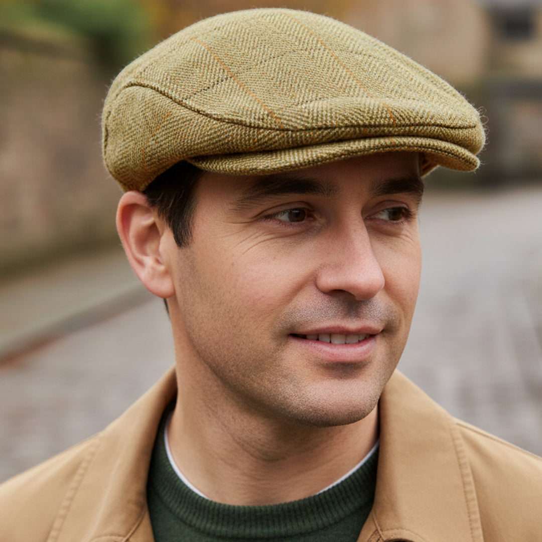 Game Men's Tweed Flat Cap