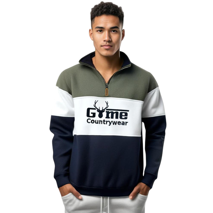 Game Unisex Half Zip Neck Country Pullover