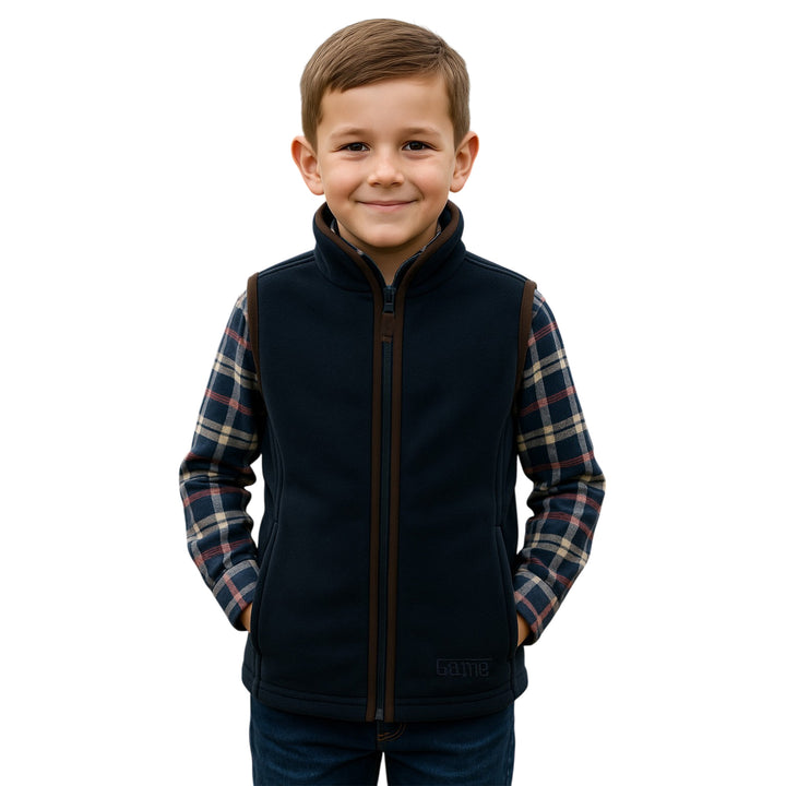 Game Kids Chilton Fleece Gilet