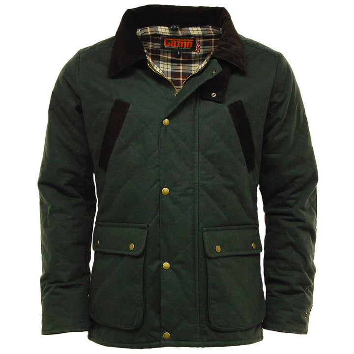 Game Oxford Quilted Wax Jacket