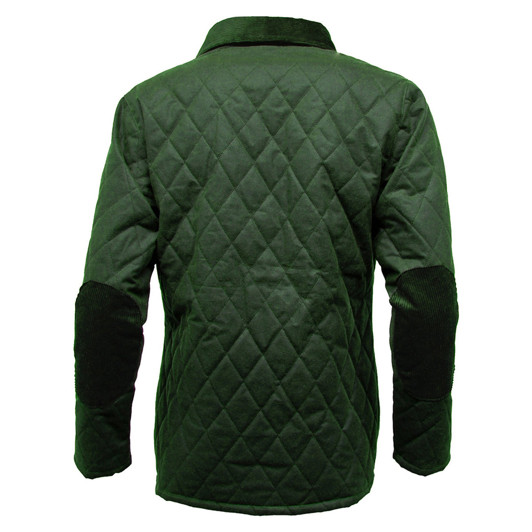 Game Zara Quilted Wax Jacket