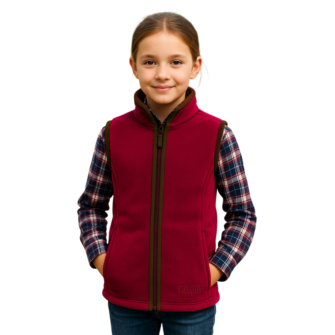 Game Kids Chilton Fleece Gilet