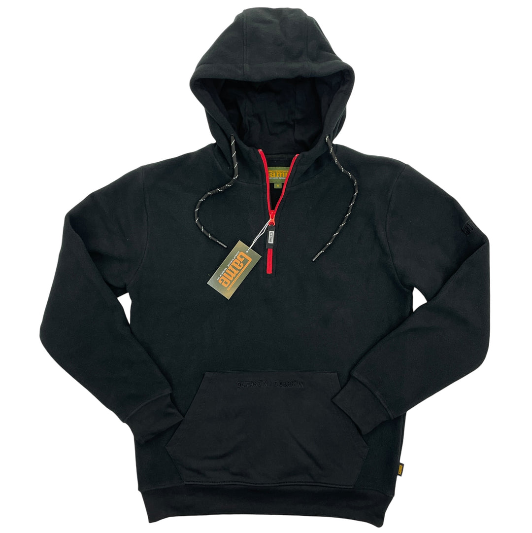 Game Trail Half Zip Neck Fleece Hoodie