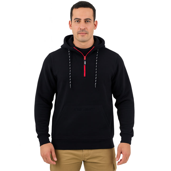 Game Trail Half Zip Neck Fleece Hoodie