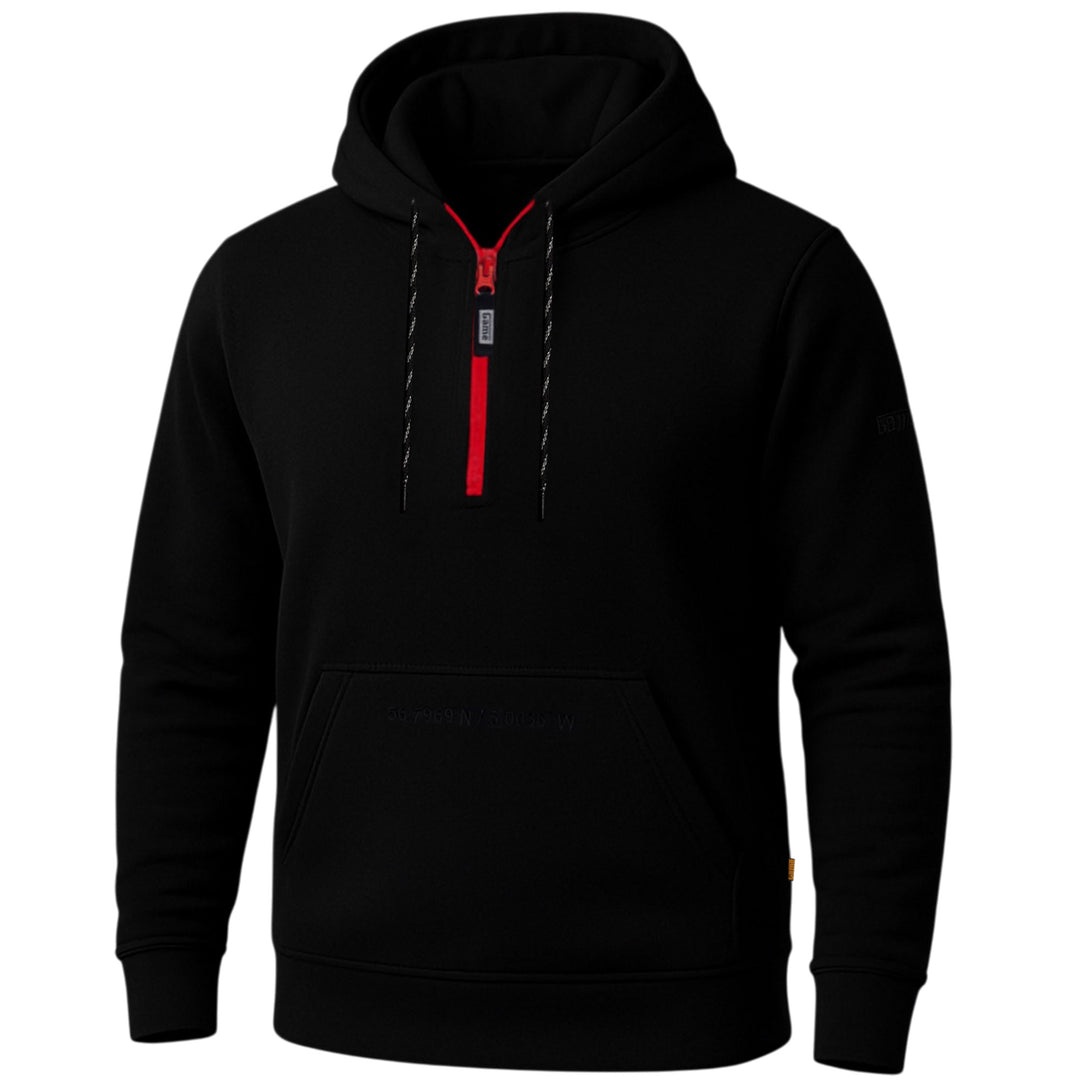 Game Trail Half Zip Neck Fleece Hoodie