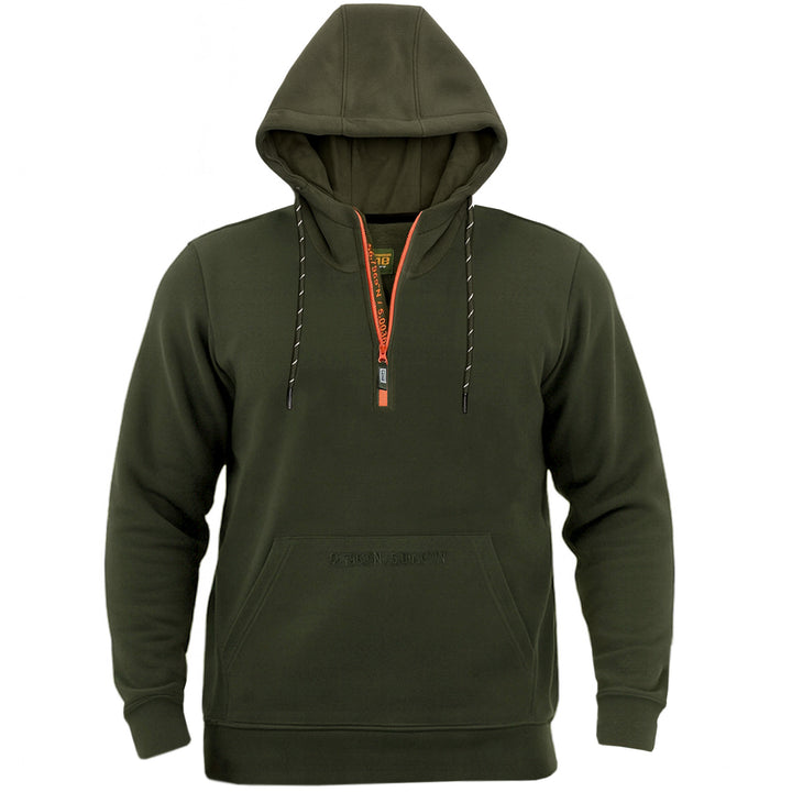 Game Trail Half Zip Neck Fleece Hoodie