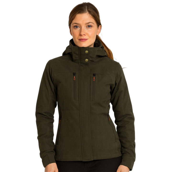 Game HB462 Elise Ladies Waterproof Jacket (Green)