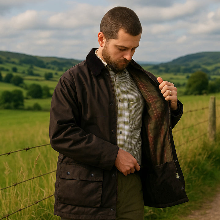 Game Classic Padded Wax Jacket