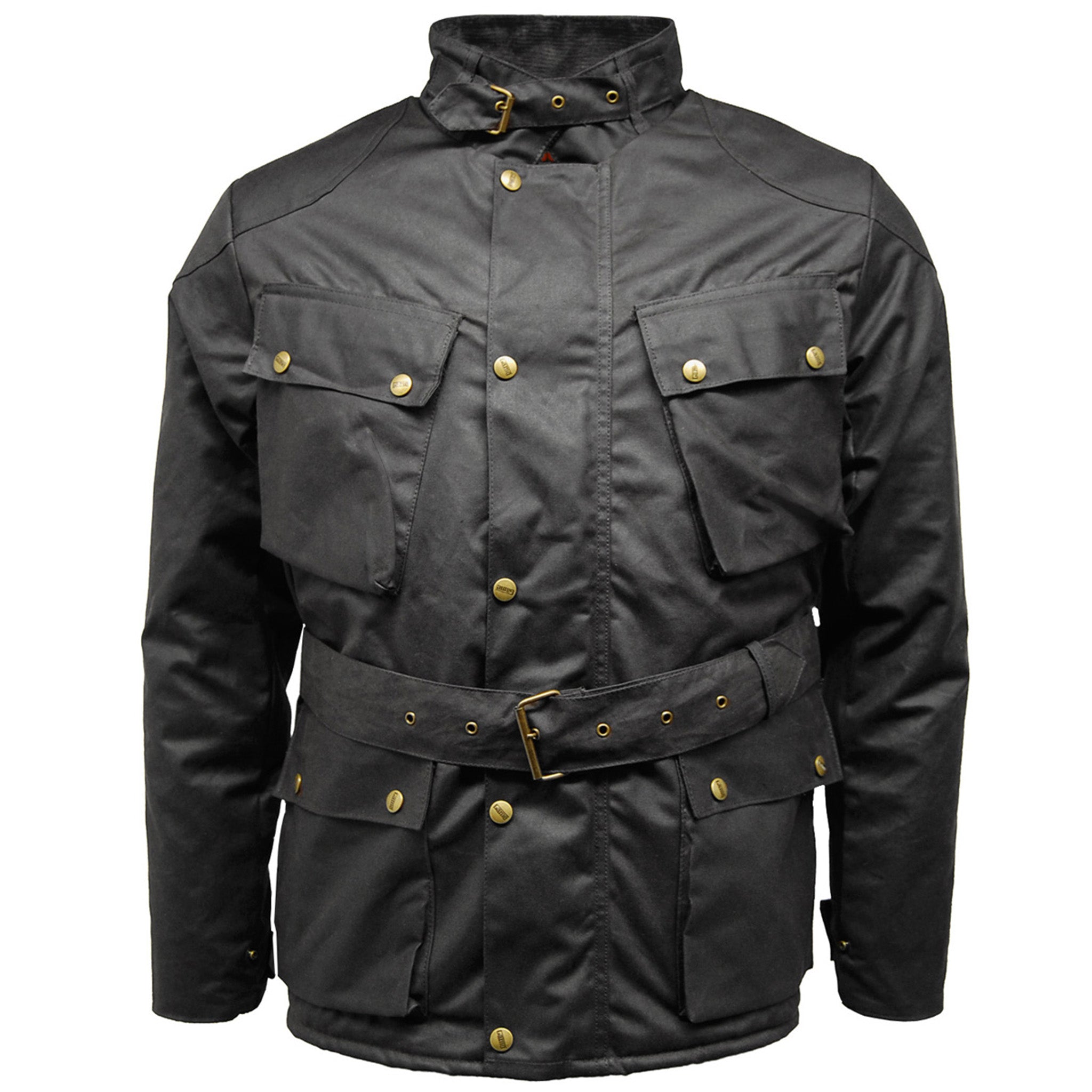 Mens biker wax jacket best sale