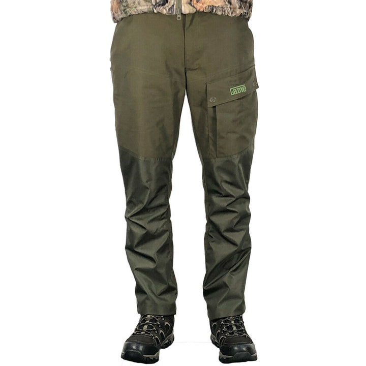 Game HB300 Hawk Waterproof Country Trousers - Green