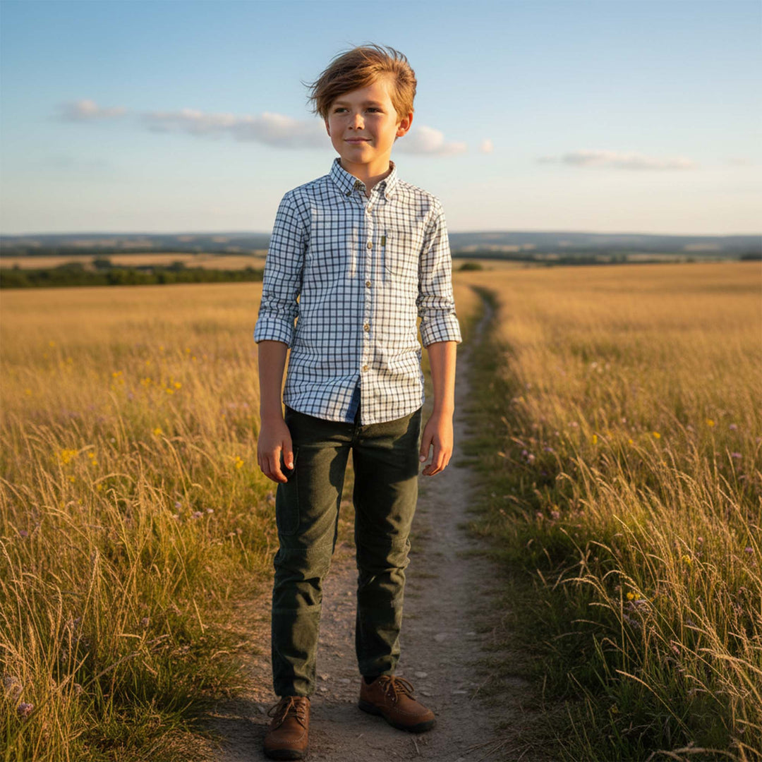 Game Kids Tattersall Shirt