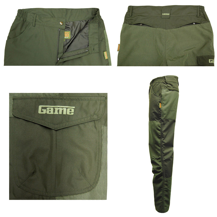 Game Kids HB351-K Excel Waterproof Ripstop Cargo Trousers