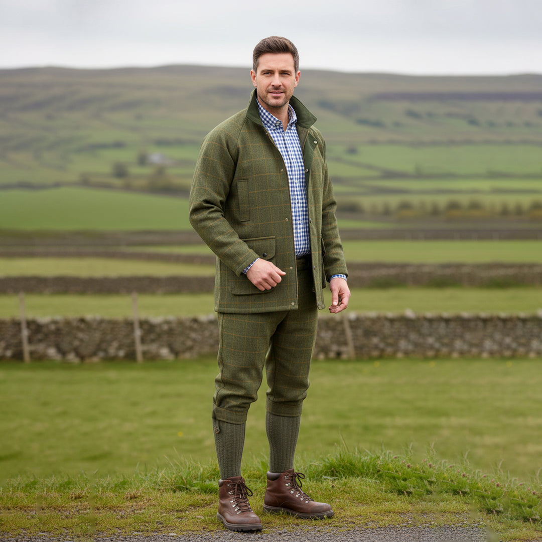 Game Men’s Padded Derby Tweed Coat