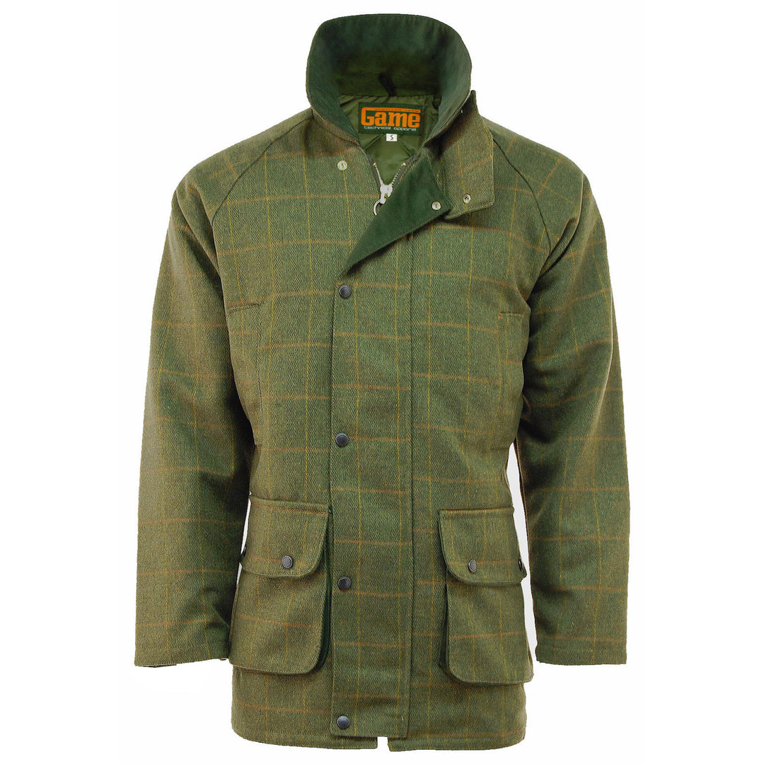 Game Men’s Padded Derby Tweed Coat