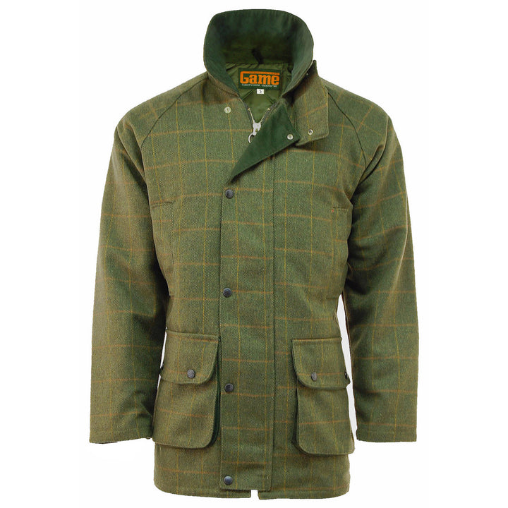 Game Men’s Padded Derby Tweed Coat