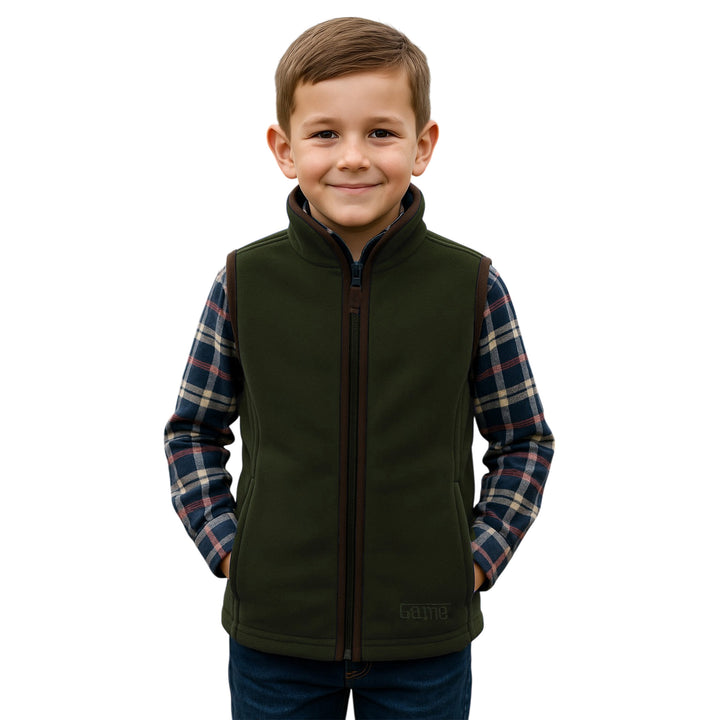 Game Kids Chilton Fleece Gilet