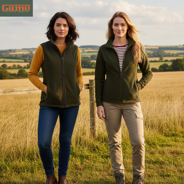 Ladies Game Penrith Country Fleece Gilet