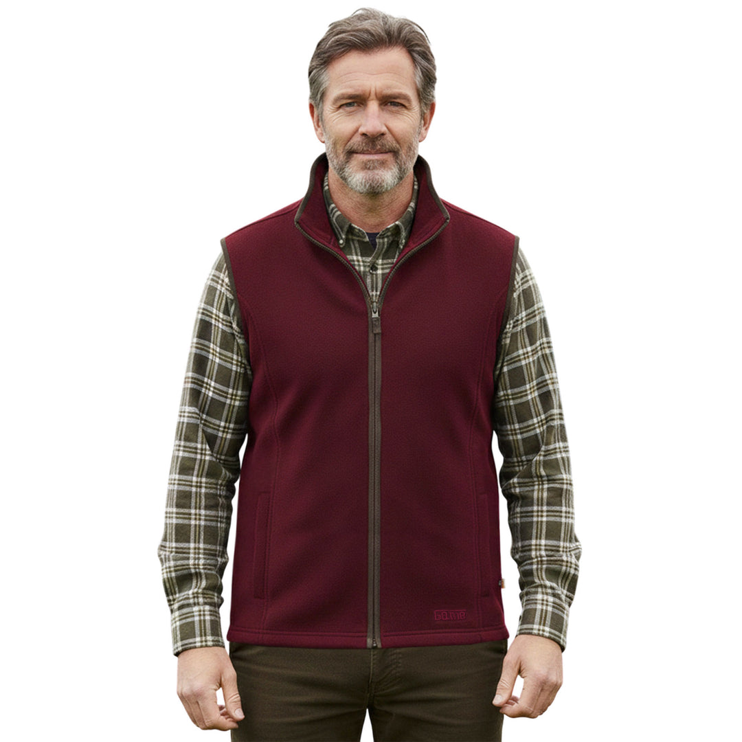 Mens Game Stanton Country Fleece Gilet