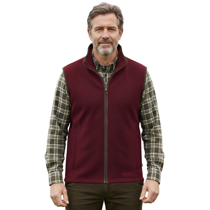 Mens Game Stanton Country Fleece Gilet