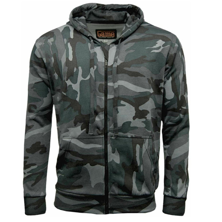 Game Camouflage Zip Hoodie