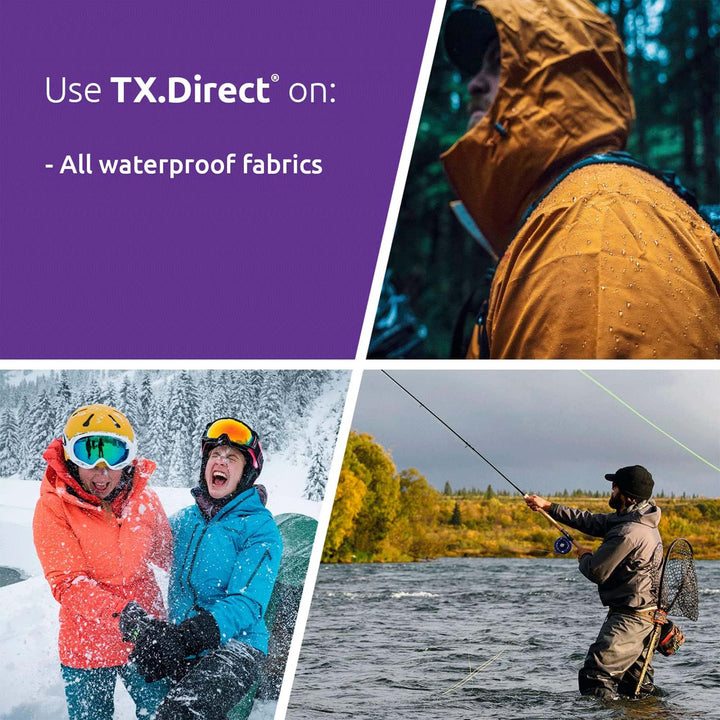 Nikwax TX.Direct® Spray-On 300ml – Waterproofing for Game Wet-Weather Clothing