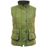 Game Abby Tweed Gilet with Popped Collar